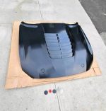 Ford Mustang Aluminum Hood GT 500 Shelby style for 2015-2023 - Image 7