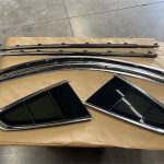 2015 Mustang GT Anniversary Quarter Glass Windows and Door Trim 2015-2022