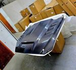 Ford Mustang Hood Real Carbon Fiber Terminator style for 2015-2017 - Image 4