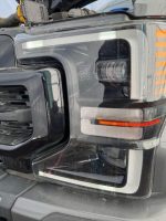 Front end pieces off of a 2021 Ford F250 Lariat. Hood, fenders, grill and LED Headlights. M7 paint code. - Image 7
