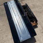 2017+ f250 f350 oem king ranch tailgate with cameras and step in good condition.‎ - Image 2