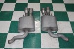 MUSTANG GT LH RH OEM Active Dual Exhaust Muffler Pair 2x Factory Original - Image 6