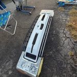 17-22 f250 headlights and grill (OEM) painted Oxford white in great conditions  Will sell separately