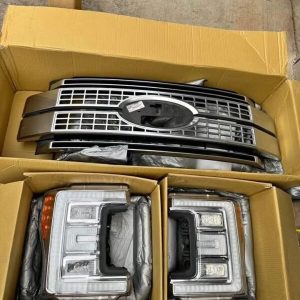 Platinum headlights and Grill
