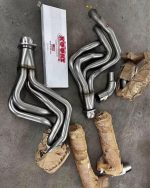 Brand new stainless steel long tube kook’s headers 1 7/8  for 2015-2023 with mustang coyote engine