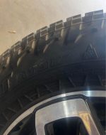 5 Ford Bronco rims with tires. Rims came off a 2021 Ford Bronco Outerbanks and include Ford TPMS sensors in each wheel. - Image 4
