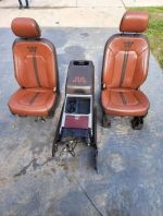 2017-2022 Ford super duty f250 king ranch front seats with center console in perfect condition with no rips or tears on the seats.  ‎‎ - Image 3