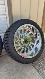 New 22x12 KG1 8x170  New 33x12.50r22 Fortune R/Ts - Image 3