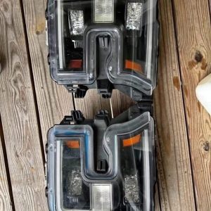 OEM Ford Raptor headlights.