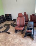 2017-2019 Ford F250 F350 F450 King Ranch Seats. - Image 3