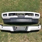 2017-2022 Ford F250/ F350 Platinum OEM Bumpers with Sensors and Fog light. Pearl white Front  Rear