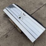 2011-2016 Ford F250 F350 Factory Platinum Tailgate Step & Camera Platinum White