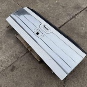 2011-2016 Ford F250 F350 Factory Platinum Tailgate Step & Camera Platinum White