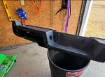 2022 ford f350 platinum rear bumper good shape no rust can Oem platinum black bumper ford f250 and f350 2017-2022. - Image 4