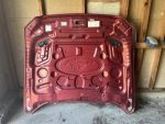 Ford Mustang GT S550 Front Hood Shell Magnetic Grey Paint J7 2741 - Image 4