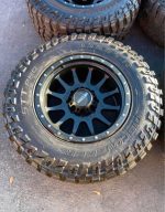 Method 605 NV 20" Wheels & 37" M/T Tires - Matte Black Finish" - Image 5