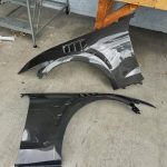 2020-2022 FORD MUSTANG SHELBY GT500 TYPE-TPF CARBON FIBER FENDERS (PAIR) MADE TO FIT 2020-2022 SHELBY GT500