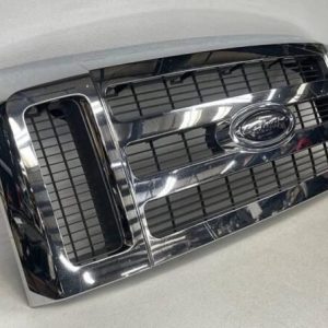 2008-2010 FORD F-250 F-350 F-450 SUPERDUTY FRONT UPPER GRILL CHROME OEM