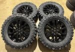 20” 2024 Ford F150 Gloss Black Rims on 35” X Comps - Image 3