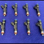 11-17 Mustang 47lb injectors. Same dimensions as Ford racing 47