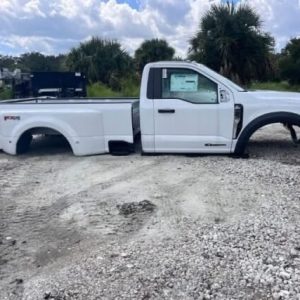 2017-2024 Ford F450 F550 2 door Regular front clip hood fenders grille headlights bumper dually bed