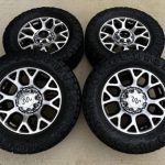 Ford Superduty F250/F3250 wheels w/ 35” Tires Set of highly sought after honey comb wheels off a 2021 King Ranch