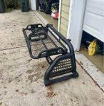 Heavy Duty Truck bed rack with upper cargo storage rack. - Image 3