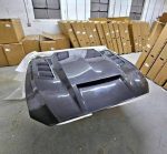 Ford Mustang Hood Real Carbon Fiber Terminator style for 2015-2017 - Image 5