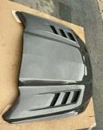 2015 2016 2017 Ford Mustang Terminator Style Carbon Fiber Vented Hood - Image 8