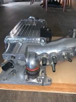 Polished 2.2 kenne bell, accufab SBTB, JLT carbon fiber intake. Fully polished Gen II Kenne Bell 2.2l twin screw Blowzilla supercharger off a 2004 Terminator Cobra Kit has about 6k miles on it. - Image 4