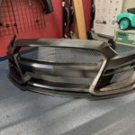 GT500 Style Front Bumper Conversion W/ Front Lip Fits 15-2017