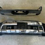 OEM Chrome Bumpers w/ Sensors for 2019-2023 Chevy Silverado 2500/3500"