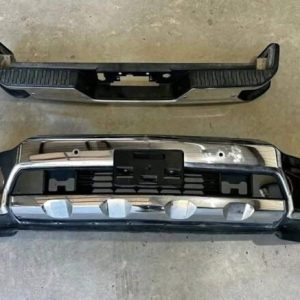 OEM Chrome Bumpers w/ Sensors for 2019-2023 Chevy Silverado 2500/3500"