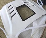 Brand new FRP Transparent glass Hood for Ford Mustang S550  2018-2023 primed - Image 2