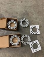Set of (4) 2 inch wheel spacers for ford 8x170, brand new. F250-f350, Comes with nuts. - Image 5