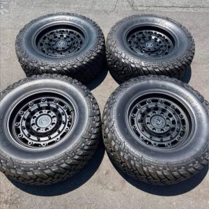 20" Black Rhino Arsenal Wheels & 37" Fuel Gripper M/T Tires"