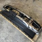 2017-2022 Ford F450 Factory Chrome Front Bumper OEM w/ Silver Flare & Fog Holes .