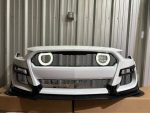 2018 to 2023 Mustang GT Mach 1 Style Front bumper noxford white brand new