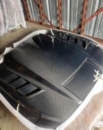 Ford Mustang Carbon fiber hood terminator style 2015+ - Image 5
