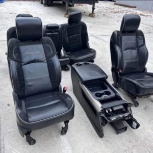 Ram 2500 Seats Laramie Front Rear 1500 3500 Dodge Leather Heated A/C.