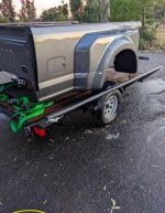 2017-2022 Ford Super Duty F-350/F-450 Dually Bed - 8ft, Dark Grey" - Image 4