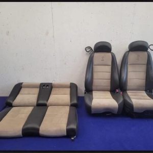 Ford mustang 03 -04 cobra leather seats. parchment - convertible.