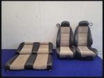 Ford mustang 03 -04 cobra leather seats. parchment - convertible.