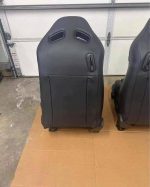 2012 Shelby GT500 red stripe Recaro front seats and matching rear seat. - Image 10