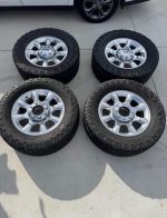 20” superduty stocks on 35” all terrains  Have a set of 20” Superduty stocks 8x170 bolt pattern on a set of 35x12.50r20 cooper