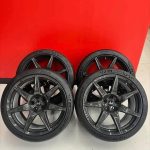 OEM GT500 Carbon Fiber Track Park wheels & Tires sensor came off 1000 Mileage 2022 GT500