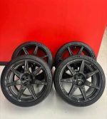 OEM GT500 Carbon Fiber Track Park wheels & Tires sensor came off 1000 Mileage 2022 GT500