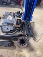 2020 and one sets off a 2022  2 sets of springs and shocks One set of driveshafts  10 lug spacer assembly 2 Trac bar brackets 1 set of rear blocks  1 set of radius arms  Factory brake lines  Factory lug nuts - Image 4
