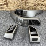 F250 2017-2022 Gray LH RH Center Dash Heat AC Air Vent Insert Trim Panel Set OEM