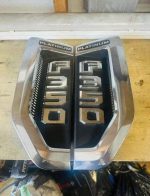 17-22 ford f350 fenders emblem in good conditions . - Image 3